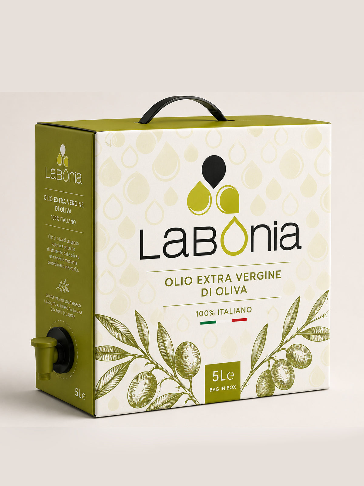 Olio extravergine di oliva BIO"Terre del Sole" - Bag in box 5 litri
