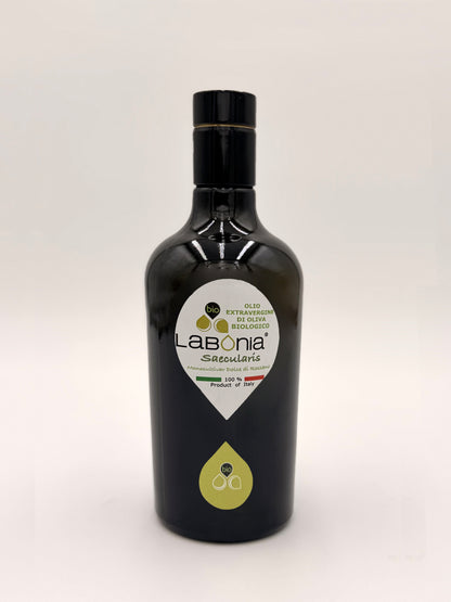 Olio extravergine d'oliva BIO "Saecularis" Monocultivar Dolce di Rossano